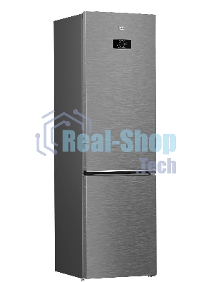 Холодильник с морозильником Beko B3RCNK405HDX серебристый