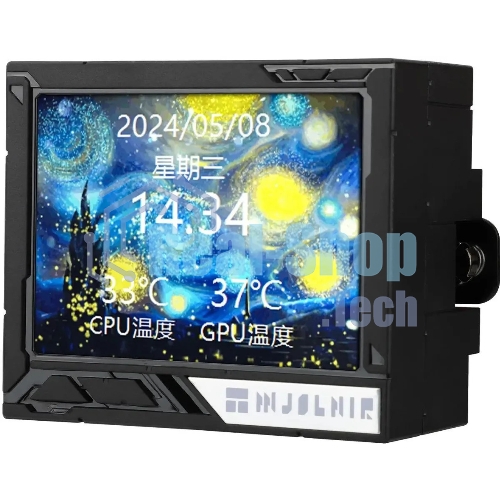 Система жидкостного охлаждения Thermalright Mjolnir Vision 360 ARGB Soc-AM5/AM4/1151/1200/2066/2011/1700 черный 4-pin 27dB Al LCD Ret (M-VISION-360-BL-ARGB)