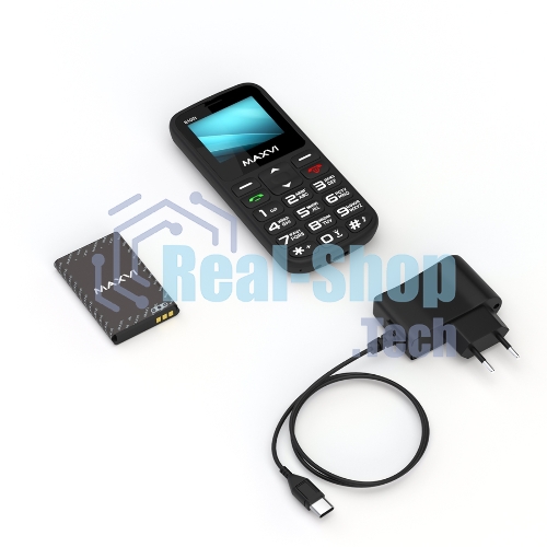 Мобильный телефон Maxvi B100i черный
