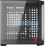 Компьютерный корпус Bloody BD-CC109 черный без БП ATX 10x120мм 2xUSB3.0 audio