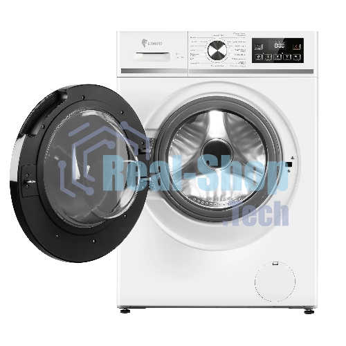 Стиральная машина с сушкой LEONORD LWM-103812D (109591) белая, загрузка фронтальная 8кг, 1200 об/мин., класс: B