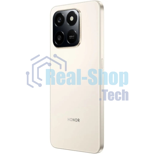 Смартфон HONOR X7d 6/128Gb золотистый