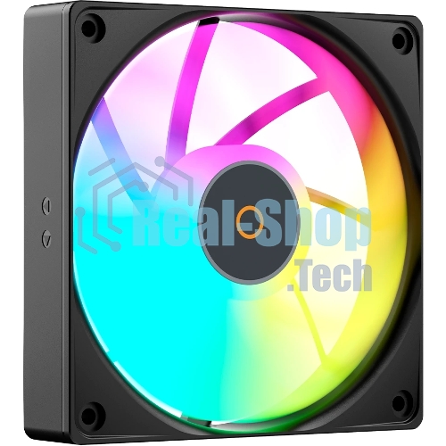 Кулер для процессора Ocypus Delta A40 EX BK ARGB, 120мм ARGB FAN, 4 HEAT PIPES, 4-PIN PWM, 500-1800 RPM, 29DBA, HYDRO BEARING, LGA115X/1200/1700/18XX, AM4/AM5
