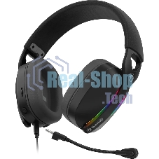 Гарнитура Marvo Pulz 70S Gaming Headset чёрный, проводная, USB, 7.1 Surround, RGB-подсветка