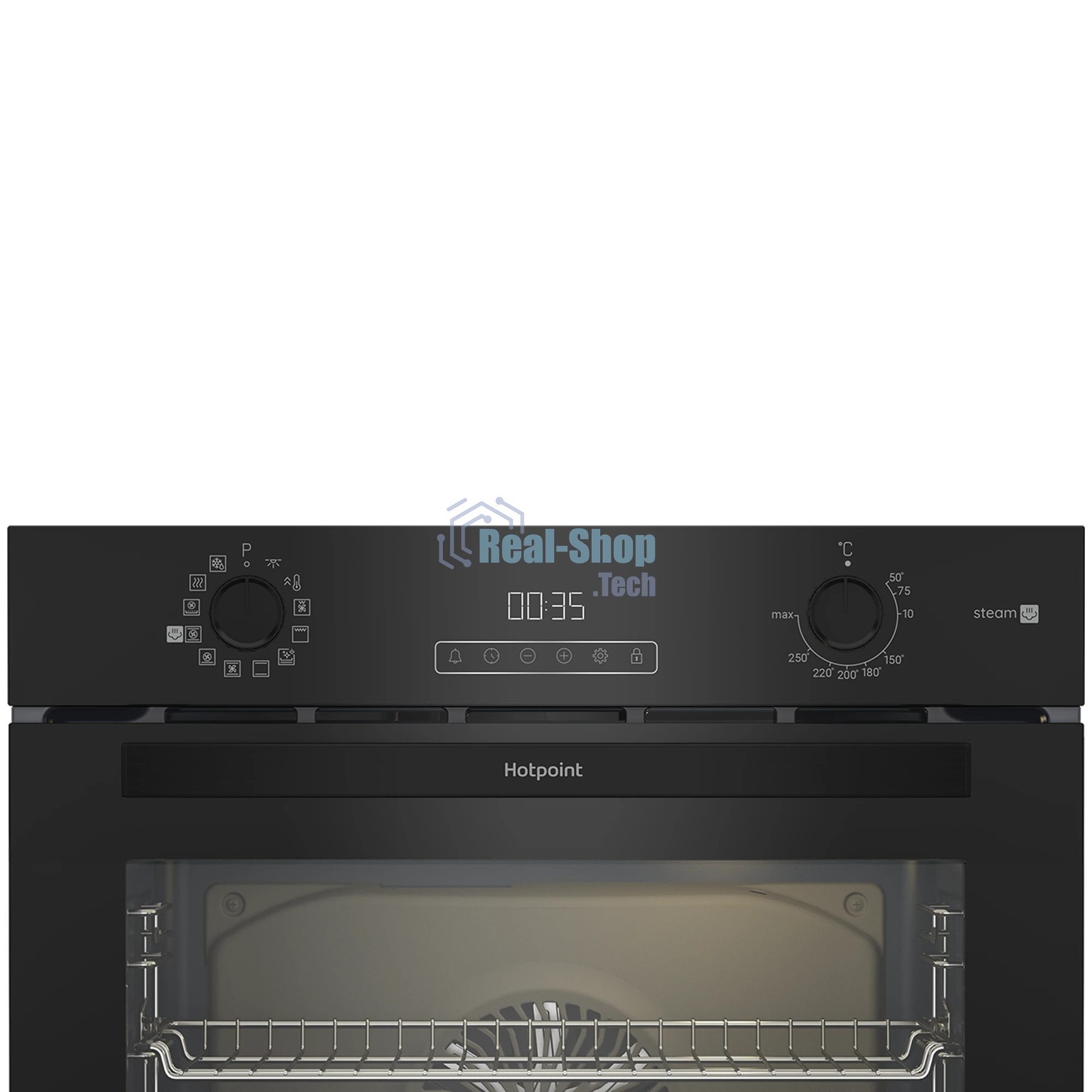Духовой шкаф электрический Hotpoint HSTF 1231 JSAH BLG черный