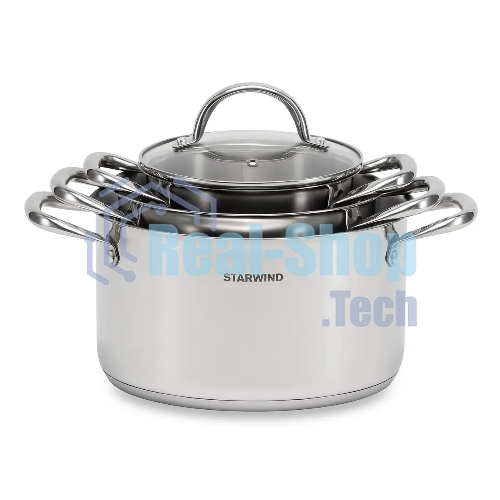 Набор кастрюль Starwind Chef Family 6 предметов (SW-CH1006)