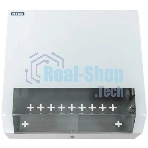 Шкаф коммутационный NTSS (NTSS-SOHO5U) настенный 5U 520x140 мм пер. дв. стекл несъемн. бок. пан. 80 кг белый IP20