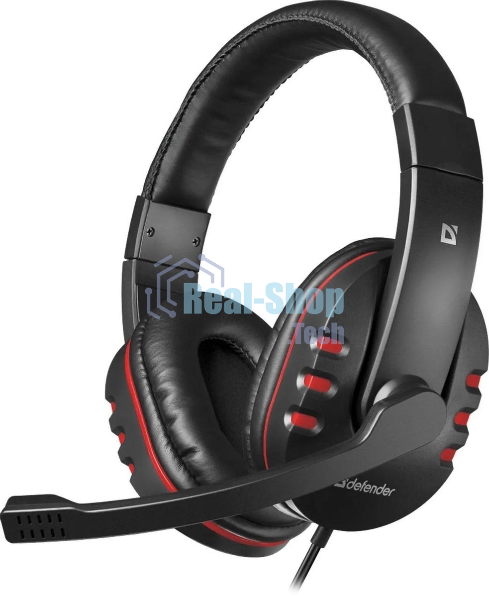 Гарнитура Defender Warhead G-160 чёрный, проводная