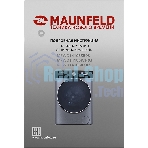 Стирально-сушильная машина Maunfeld MFWD14106SB03 темно-серебристый, загрузка фронтальная 10 кг, 1400 об/мин., класс: В