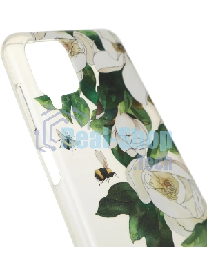 Чехол (клип-кейс) Gresso Air, для Samsung Galaxy A12, прозрачный/рисунок gr17aaae9260