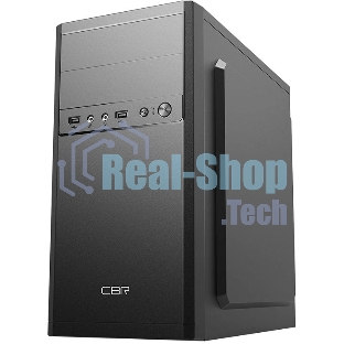 Компьютерный корпус CBR RD873, без БП, mATX Minitower 2хUSB 2.0, HD Audio+Mic, кабель питания 1.2м, черный PCC-MATX-RD873-WPSU