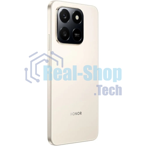 Смартфон HONOR X7d 6/128Gb золотистый