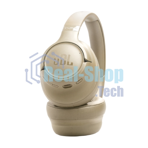 Беспроводные/проводные наушники JBL Tune 730BT бежевый, полноразмерные, Bluetooth + проводной, быстрая зарядка