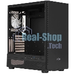 Компьютерный корпус PCCooler IE200 BK, Tempered Glass Full Tower, черный, TG, SPCC, 1x120мм ARGb E-ATX, ATX, mATX, mITX 180/380/220мм 4x2.5