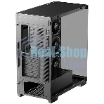 Компьютерный корпус Deepcool CG580 4F V2 без БП, боковое окно (панорама), 4x120мм ARGB PWM вентилятора, черный, ATX (R-CG580-BKADA4-G-2)