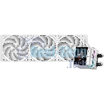 Система охлаждения Water Cooling System PCCooler DS360 Display WH (310W, 360мм, LED, белый, ARGb Pump/Fans: 3x120мм, 90.56CFM, 39.8dBA, 2500RPM/Pump height 65мм, 15dBA, 2600RPM, Rad thickness 27мм/S: 1851, 1700, 1200, 115X, AM5, AM4)