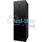 Холодильник DeLonghi DCS 19NFI NB DAMIANO черный двухкамерный 230/100л морозилка снизу, No Frost