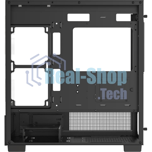 Компьютерный корпус AeroCool/Formula V Line Crystal E1M Black, MATX, USB3.0*2, Switch Display Panel