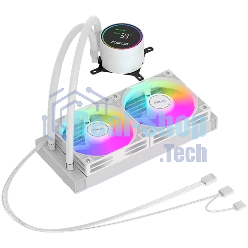 Система жидкостного охлаждения Coolleo ICE Fairy DIG 240 LITE WH (DIG-240-LITE-WH)