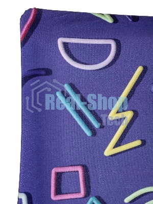Кресло Domfy DK X-ROOM WH фиолетовый Sticks 08 крестов. пластик пластик белый