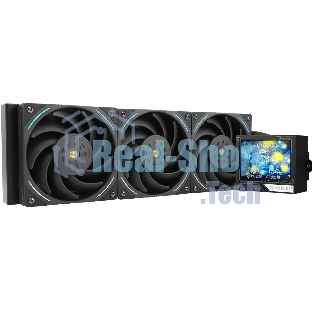 Система жидкостного охлаждения Thermalright Mjolnir Vision 360 ARGB Soc-AM5/AM4/1151/1200/2066/2011/1700 черный 4-pin 27dB Al LCD Ret (M-VISION-360-BL-ARGB)