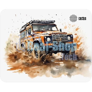 Коврик для мыши Cactus Jeep 250x200x3мм (CS-MP-D11S)