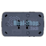 Розетка EKF EGR10-102-10 2-я, б/з, 10А, ОП Basic Минск белый