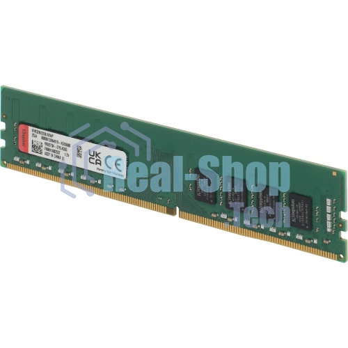 Оперативная память Kingston ValueRAM, DDR4, 16GB (1x16GB), 3200 MHz, CL22, без радиатора