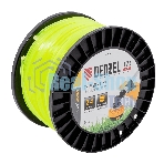 Леска для триммера Denzel квадрат, 2,4мм х 175м, на DIN катушке FLEX CORD