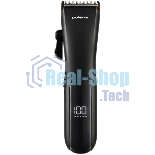 Машинка для стрижки Polaris PHC 2500 черный 3Вт (насадок в компл: 6шт)