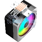 Кулер для процессора Ocypus Delta A40 EX BK ARGB, 120мм ARGB FAN, 4 HEAT PIPES, 4-PIN PWM, 500-1800 RPM, 29DBA, HYDRO BEARING, LGA115X/1200/1700/18XX, AM4/AM5