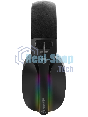 Гарнитура Marvo Pulz 70S Gaming Headset чёрный, проводная, USB, 7.1 Surround, RGB-подсветка
