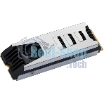 Накопитель SSD Patriot PV553, 4Tb, PCIe 5.0 x4, M.2 2280, NVMe, R/W 12400/11800, с активным охлаждением