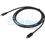 Кабель Buro BU-TYPE-C3.2-4KVID-1.5M 1.5м черный