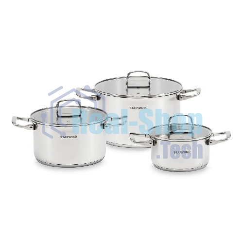 Набор кастрюль Starwind Chef Compact 6 предметов (SW-CH3006)
