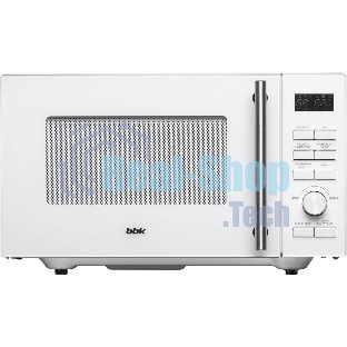 Микроволновая печь BBK 23MWS-951T/W белый, 23 л, 900 Вт, переключатели - кнопки, поворотный механизм