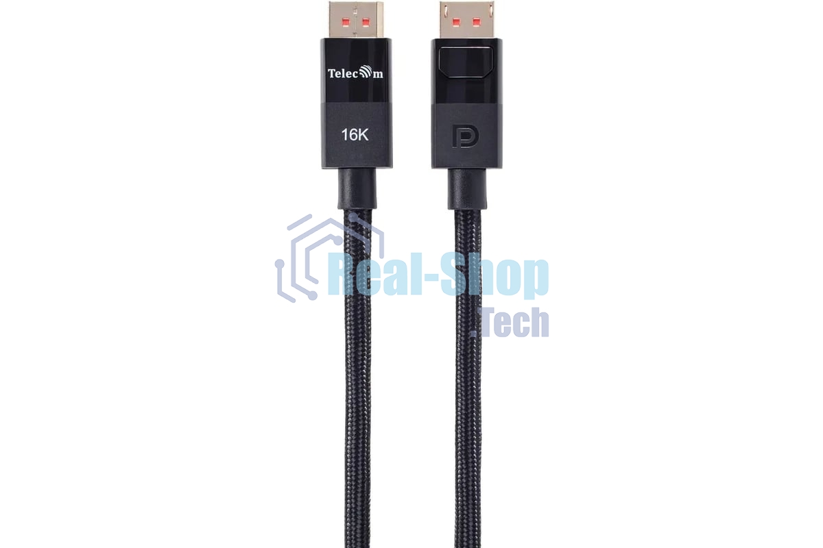 Кабель соединительный Telecom DP-DP 2.1V 80Gbs 16K@60Hz 1.5м, медь, TCG865-1.5M