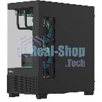 Компьютерный корпус AeroCool/Formula V Line Crystal E1M Black, MATX, USB3.0*2, Switch Display Panel