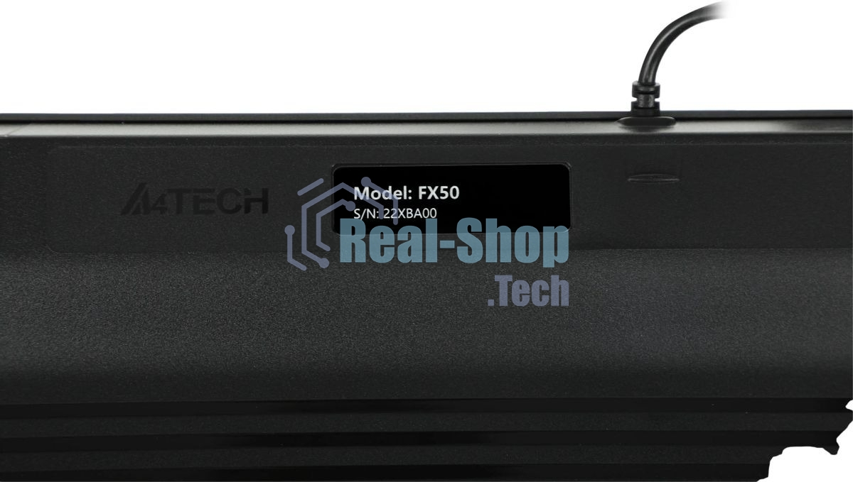 Клавиатура проводная A4Tech Fstyler FX50, USB, серый