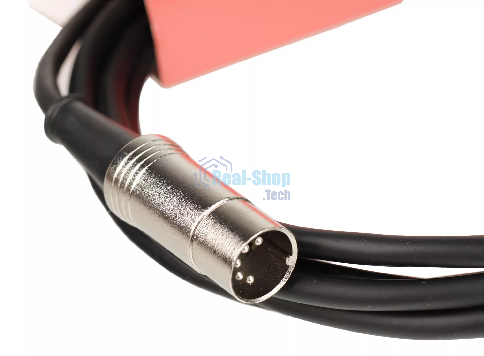 Кабель MIDI FORCE MCC-02/3MIDI DIN 5-pin - MIDI DIN 5-pin, высококачественный, диаметр 6 мм, для подключения синтезаторов, звуковых модулей и др. оборудования, профессиональные металлические разъемы, длина 3 м, черный