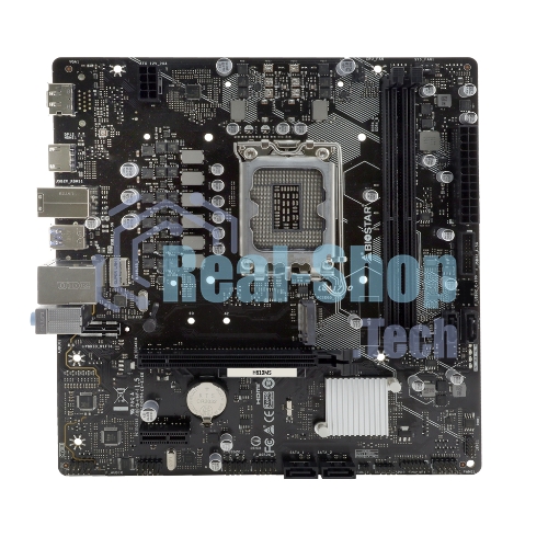 Материнская плата Biostar H610MS, LGA 1700, Intel H610, 2xDDR4, 4xSATA, 1xM.2, 1xPCIe 4.0 x16, 1xPCIe x1, 1xHDMI, 1xDP, 1x 1Gb LAN, 1xUSB-A 3.2 Gen 1, 4xUSB-A 2.0, 3x3.5 мм, 7.1, mATX