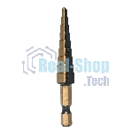 Сверло ступенчатое ST-4-12/1 HSS (9 ступ.)