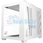Компьютерный корпус Bloody BD-CC108 белый без БП mATX 9x120мм 2xUSB 3.0 audio bott PSU