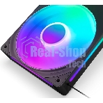 Вентилятор для корпуса Case Cooler NZXT F360 RGb Core (120x120x25мм, 4-pin PWM, RGb, 75.12CFM, 30dBA, 2400RPM, Black, Single-Frame RGb Fan Unit)