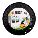 Леска для триммера Denzel квадрат, 2,4мм х 175м, на DIN катушке FLEX CORD