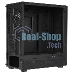 Компьютерный корпус PCCooler IE200 BK, Tempered Glass Full Tower, черный, TG, SPCC, 1x120мм ARGb E-ATX, ATX, mATX, mITX 180/380/220мм 4x2.5