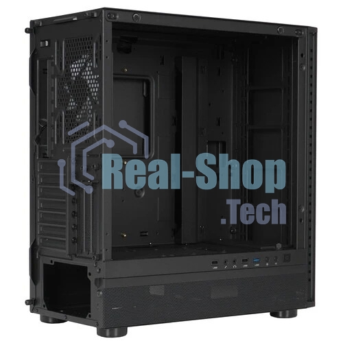 Компьютерный корпус PCCooler IE200 BK, Tempered Glass Full Tower, черный, TG, SPCC, 1x120мм ARGb E-ATX, ATX, mATX, mITX 180/380/220мм 4x2.5