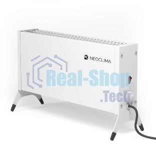 Конвектор электрический Neoclima Nano 1000W белый, 1000 Вт, 15 м2, термостат