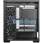 Компьютерный корпус Deepcool CG580 4F V2 без БП, боковое окно (панорама), 4x120мм ARGB PWM вентилятора, черный, ATX (R-CG580-BKADA4-G-2)
