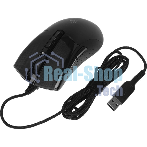 Мышь проводная A4Tech Bloody W90 Max черный, 10000 dpi, USB, кнопки - 10